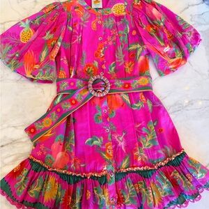 FARM Rio Delicate Fruit Dress